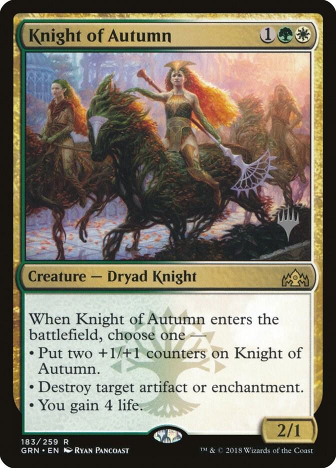 Knight of Autumn (183) [Core Set 2020 Promos]
