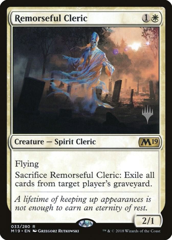 Remorseful Cleric (33) [Core Set 2020 Promos]