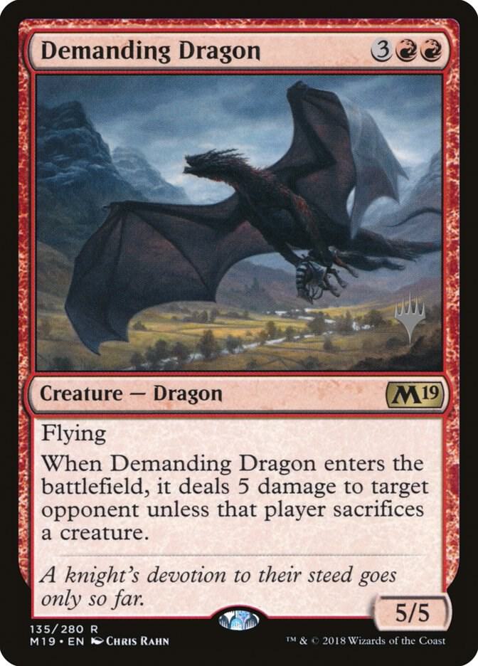 Demanding Dragon (135) [Core Set 2020 Promos]