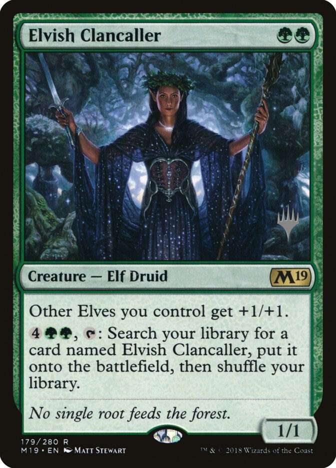 Elvish Clancaller (179) [Core Set 2020 Promos]