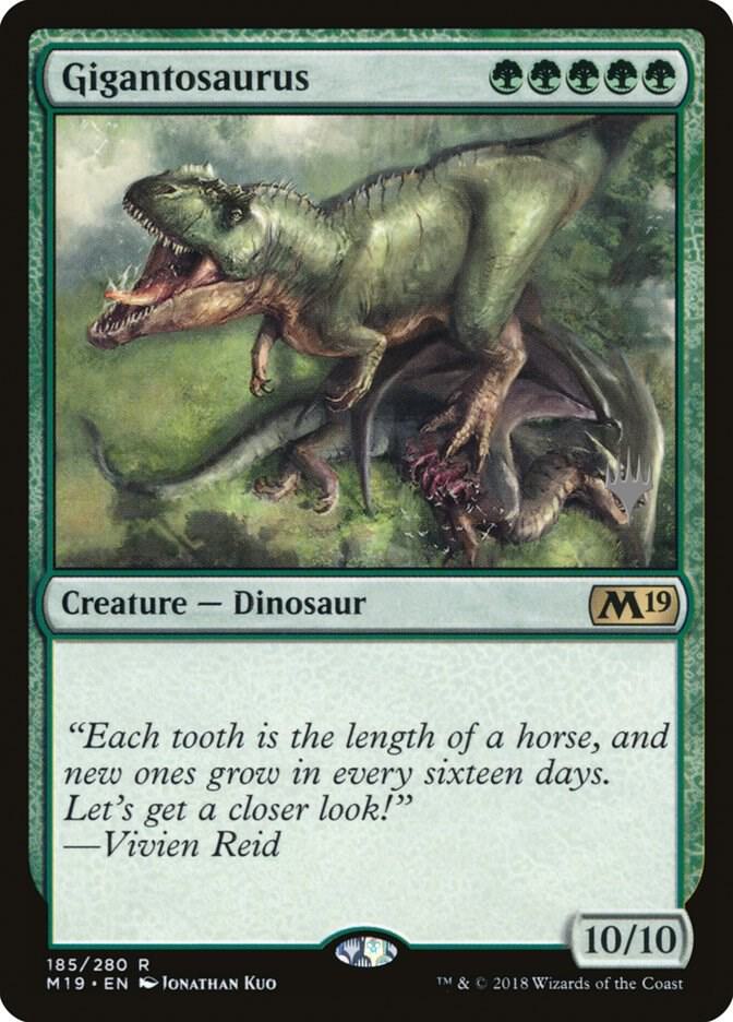 Gigantosaurus (185) [Core Set 2020 Promos]