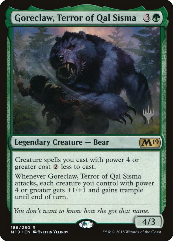 Goreclaw, Terror of Qal Sisma (186) [Core Set 2020 Promos]