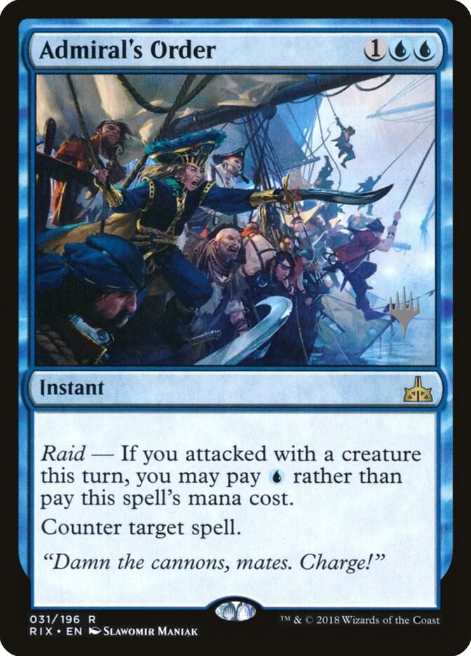 Admiral's Order (31) [Core Set 2020 Promos]