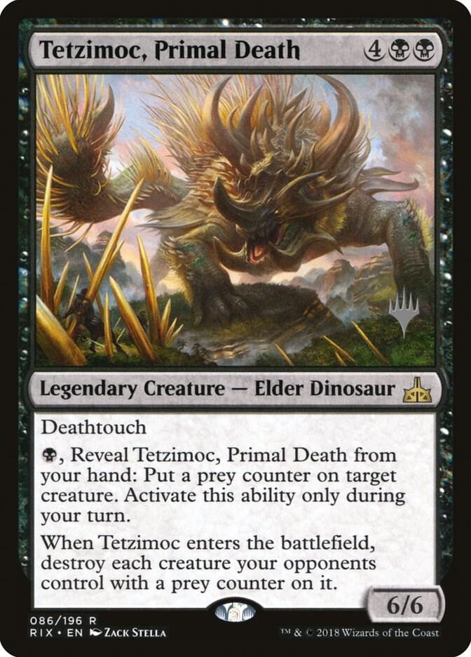 Tetzimoc, Primal Death (86) [Core Set 2020 Promos]