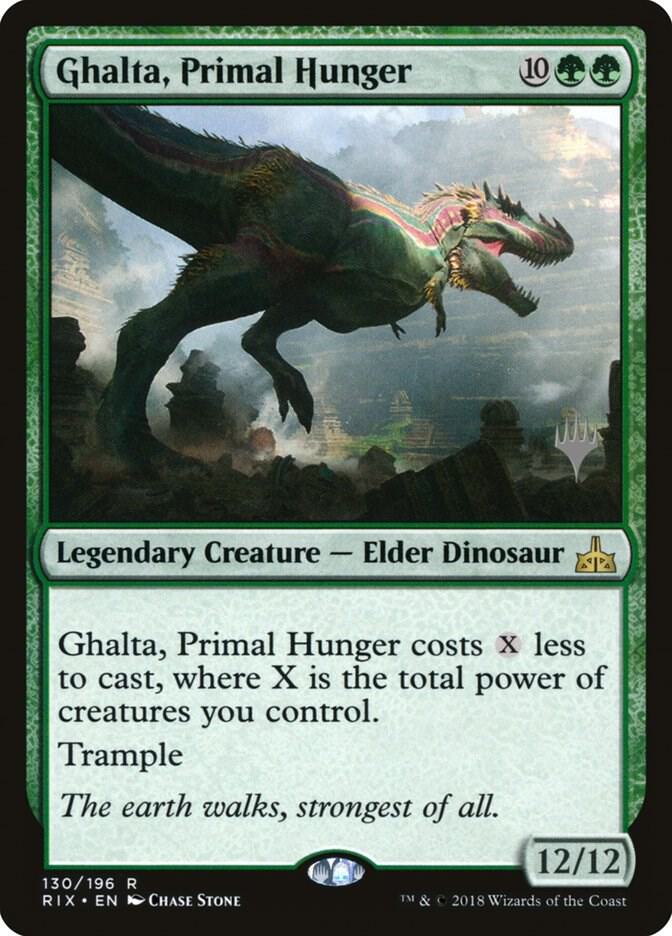 Ghalta, Primal Hunger (130) [Core Set 2020 Promos]