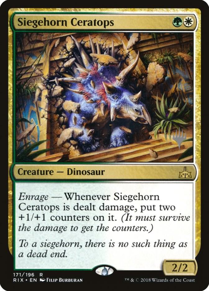 Siegehorn Ceratops (171) [Core Set 2020 Promos]