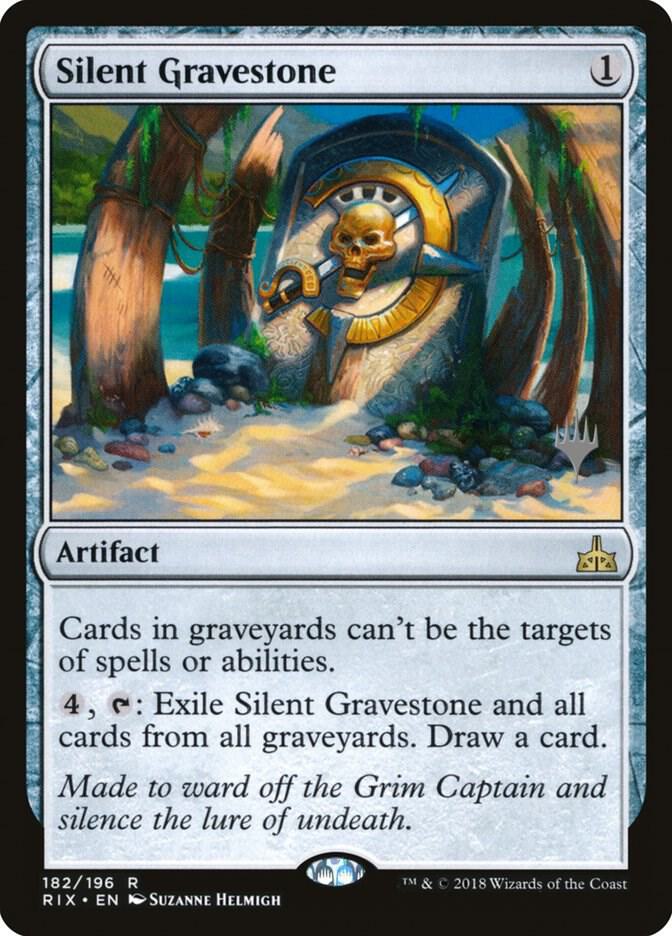Silent Gravestone (182) [Core Set 2020 Promos]