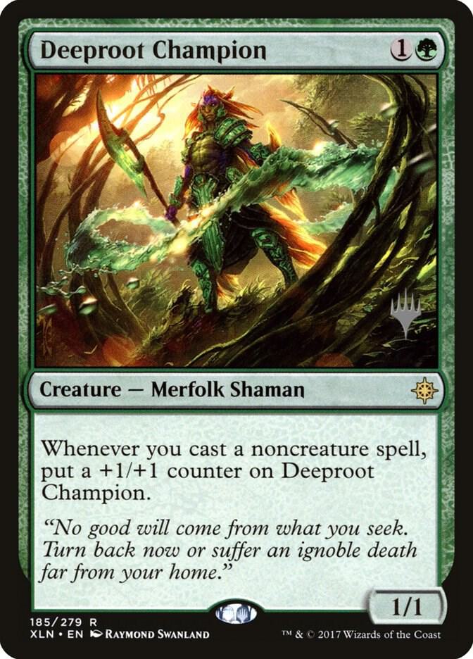 Deeproot Champion (185) [Core Set 2020 Promos]