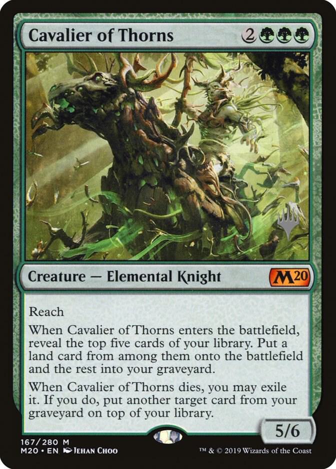 Cavalier of Thorns (167) [Core Set 2020 Promos]