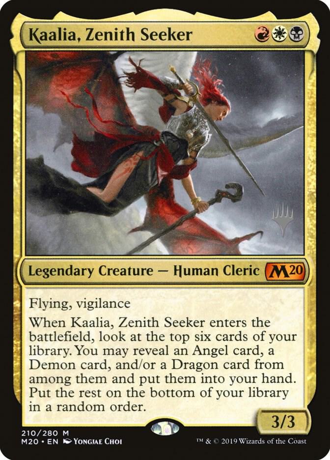 Kaalia, Zenith Seeker (210) [Core Set 2020 Promos]