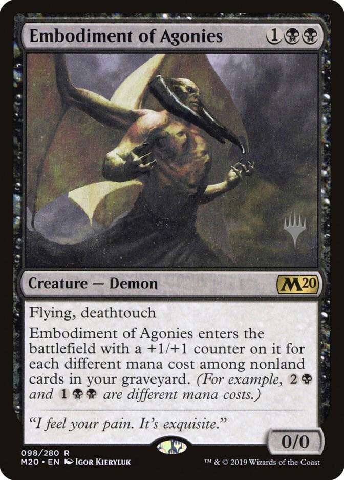 Embodiment of Agonies (98) [Core Set 2020 Promos]