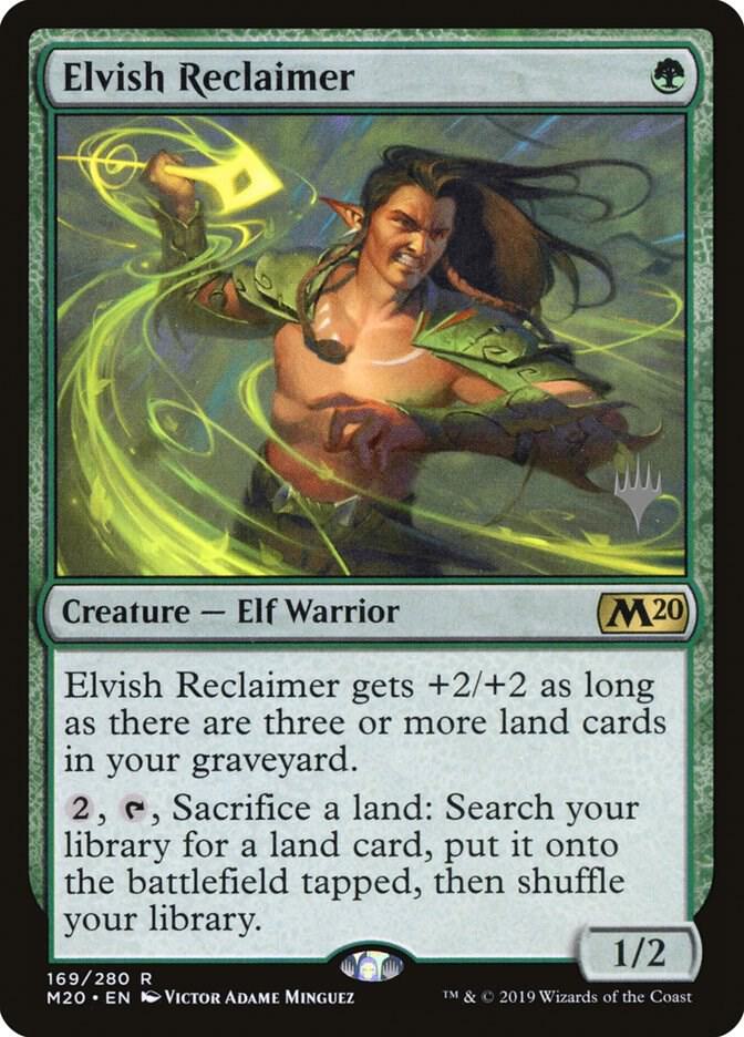 Elvish Reclaimer (169) [Core Set 2020 Promos]