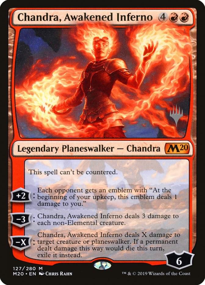 Chandra, Awakened Inferno (127) [Core Set 2020 Promos]