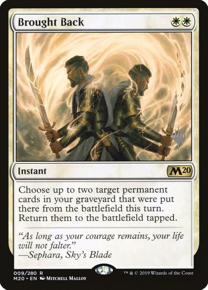 Brought Back (9) [Core Set 2020 Promos]