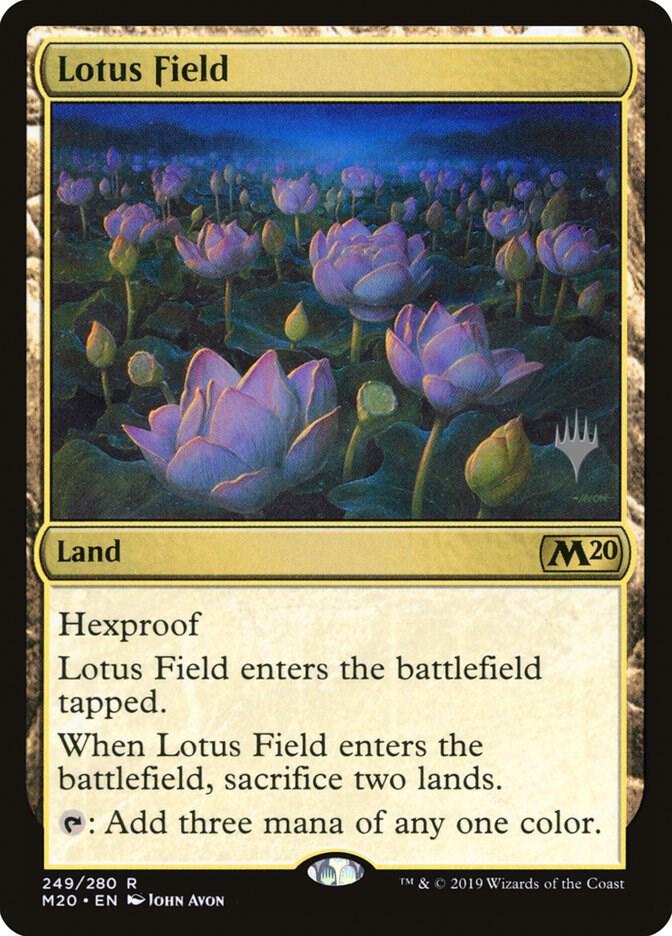Lotus Field (249) [Core Set 2020 Promos]