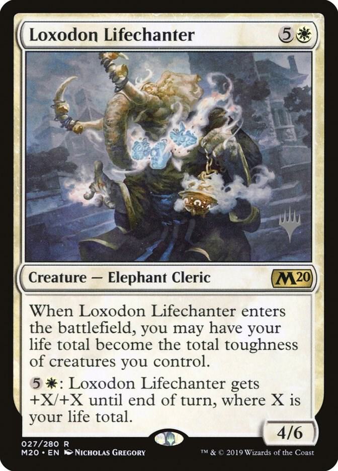 Loxodon Lifechanter (27) [Core Set 2020 Promos]
