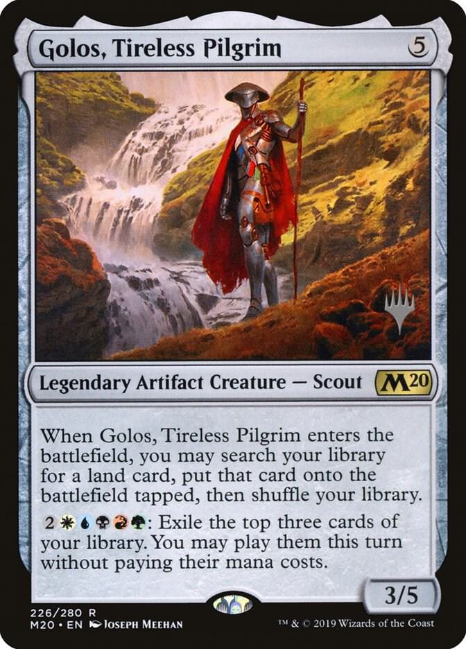 Golos, Tireless Pilgrim (226) [Core Set 2020 Promos]