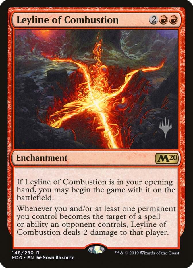 Leyline of Combustion (148) [Core Set 2020 Promos]