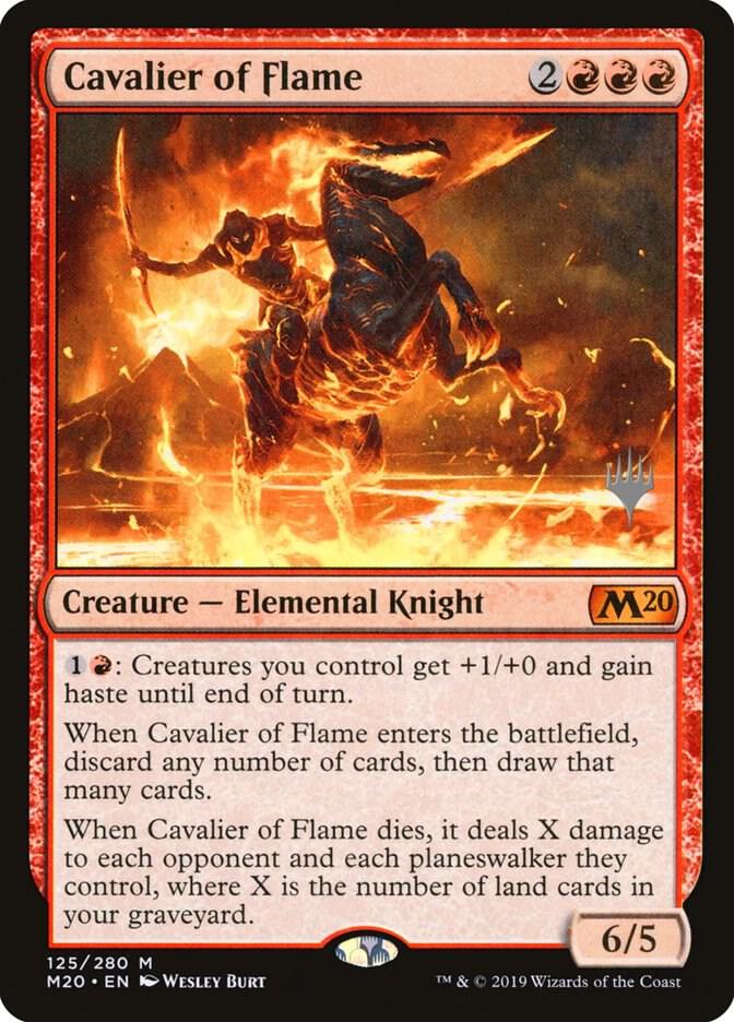 Cavalier of Flame (125) [Core Set 2020 Promos]