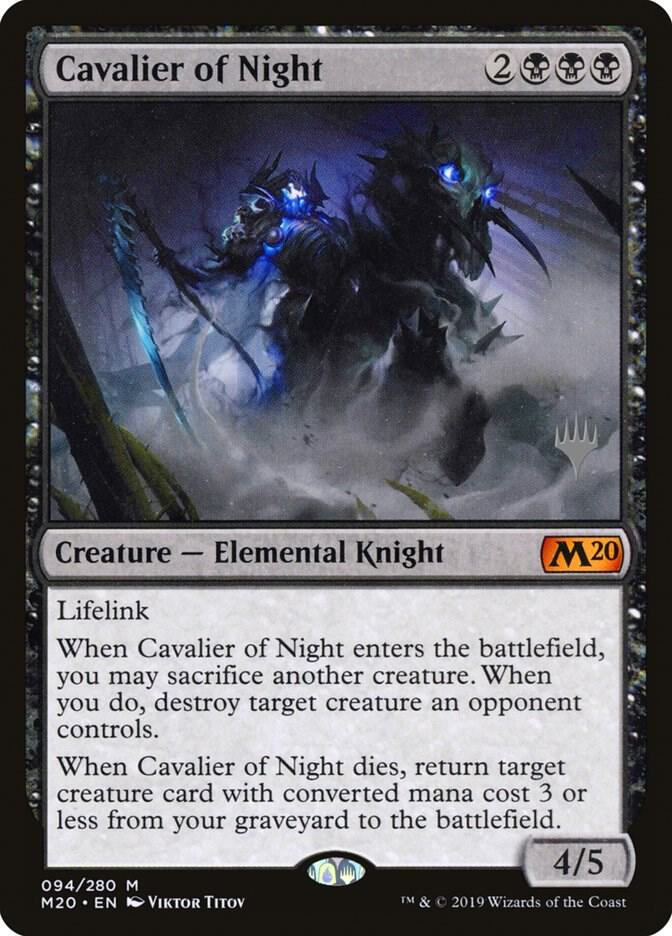 Cavalier of Night (94) [Core Set 2020 Promos]