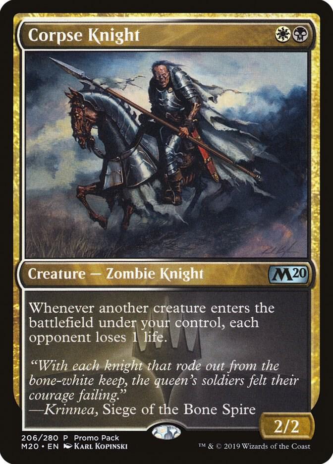 Corpse Knight (206) [Core Set 2020 Promos]