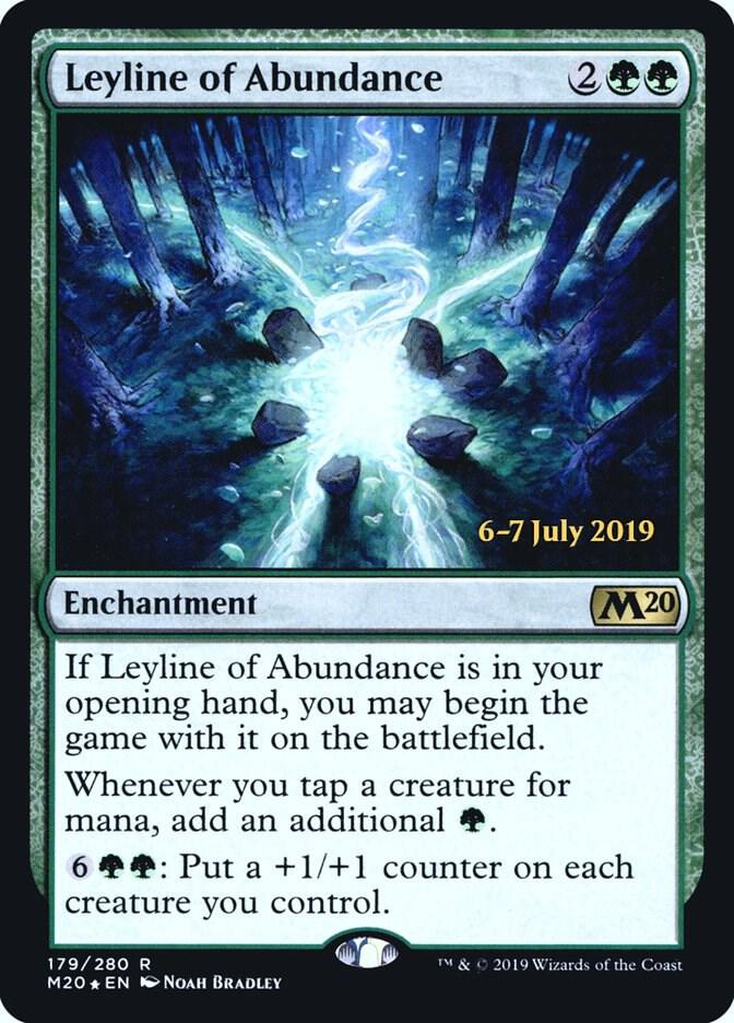 Leyline of Abundance (179) [Prerelease Cards]