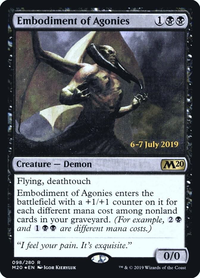 Embodiment of Agonies (98) [Prerelease Cards]