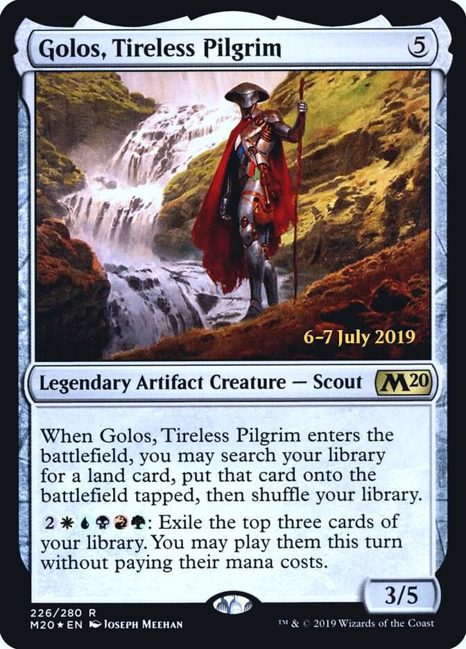 Golos, Tireless Pilgrim (226) [Prerelease Cards]