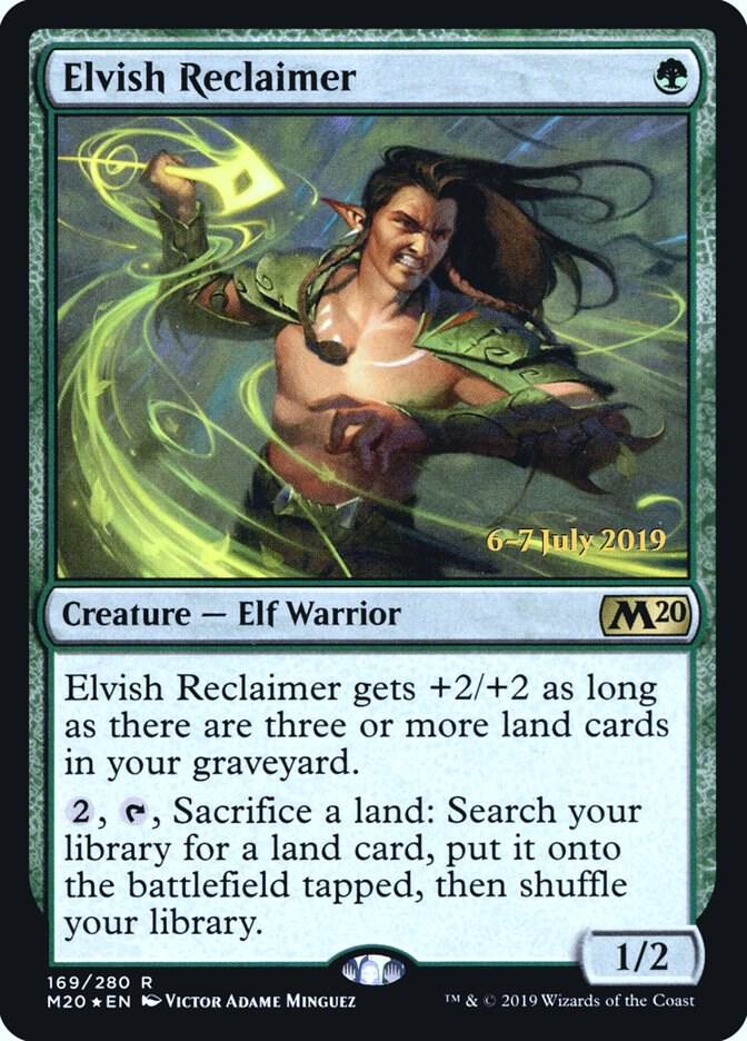 Elvish Reclaimer (169) [Prerelease Cards]