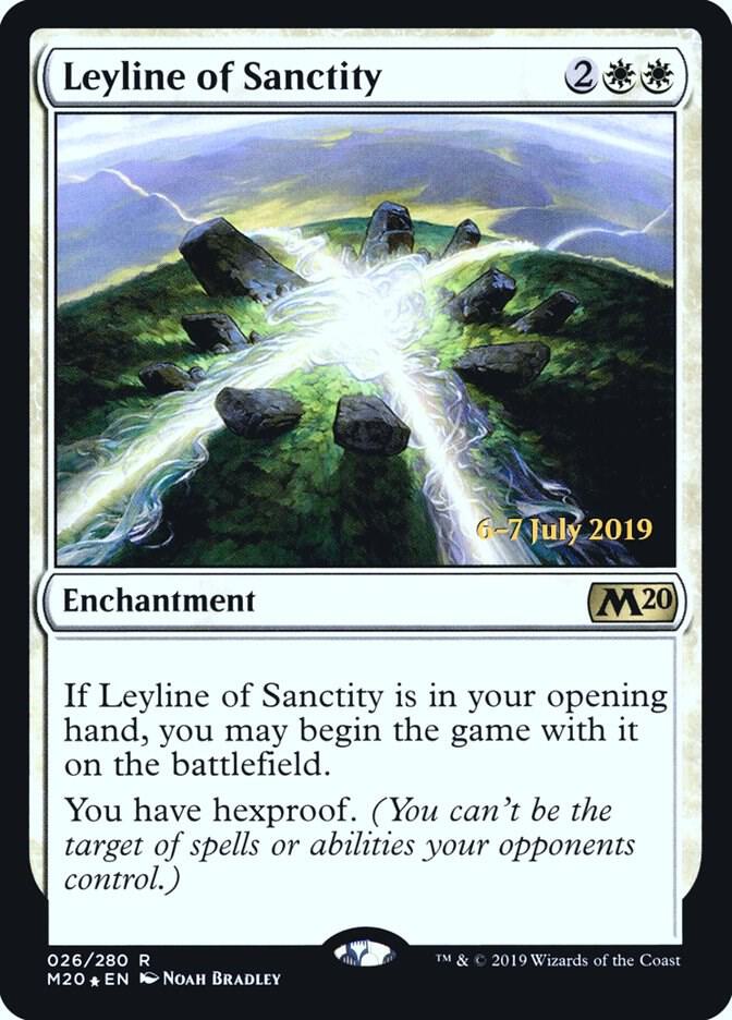 Leyline of Sanctity (26) [Prerelease Cards]