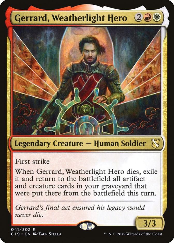 Gerrard, Weatherlight Hero (41) [Commander 2019]