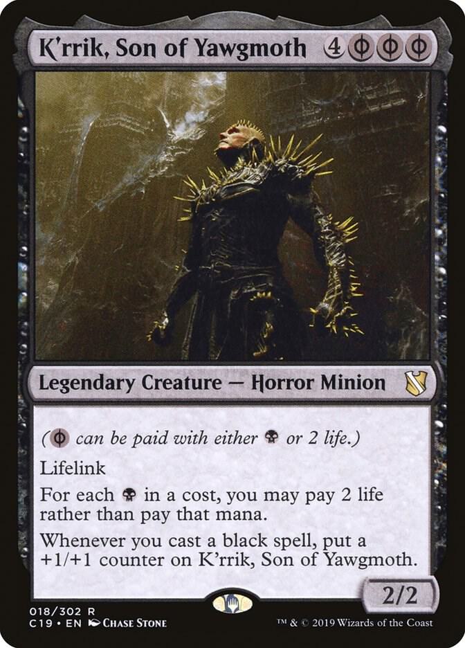 K'rrik, Son of Yawgmoth (18) [Commander 2019]