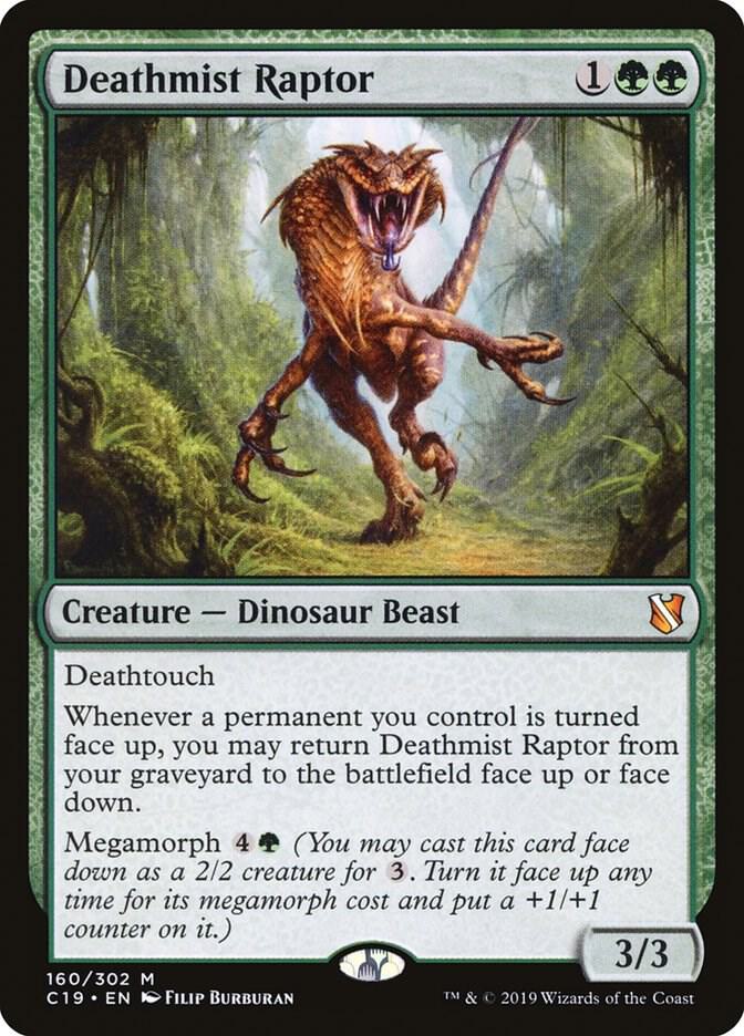 Deathmist Raptor (160) [Commander 2019]