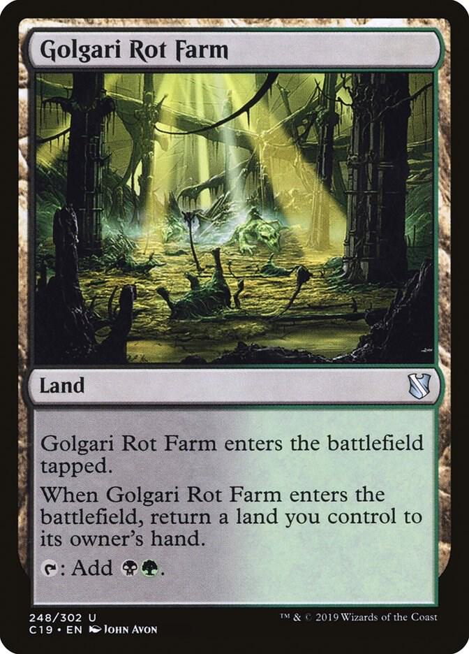 Golgari Rot Farm (248) [Commander 2019]