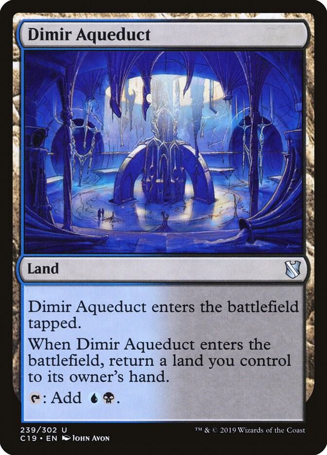 Dimir Aqueduct (239) [Commander 2019]