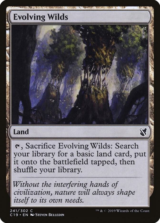 Evolving Wilds (241) [Commander 2019]