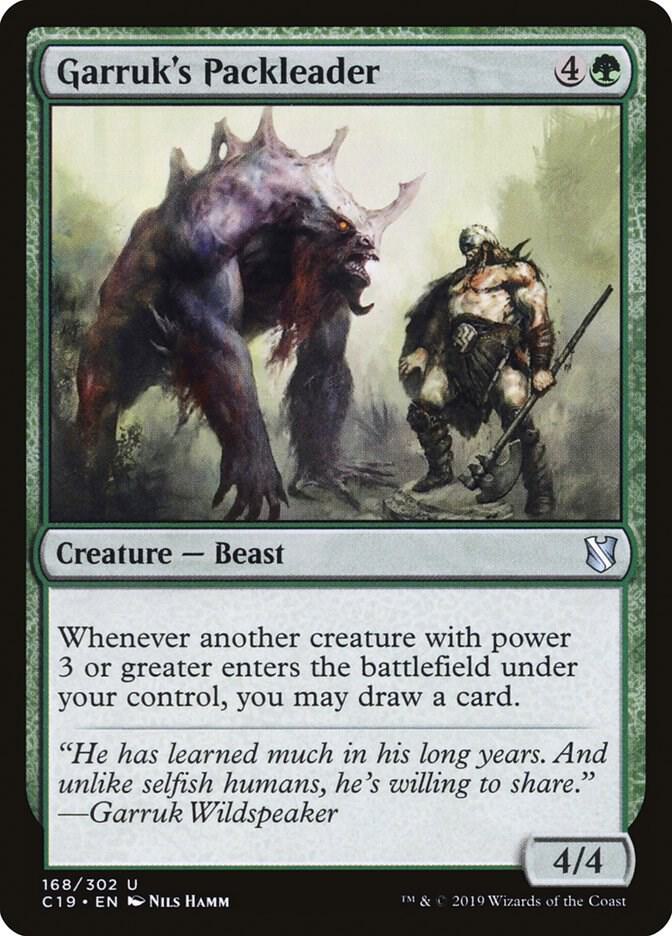 Garruk's Packleader (168) [Commander 2019]