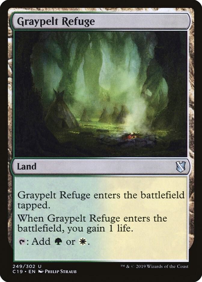 Graypelt Refuge (249) [Commander 2019]