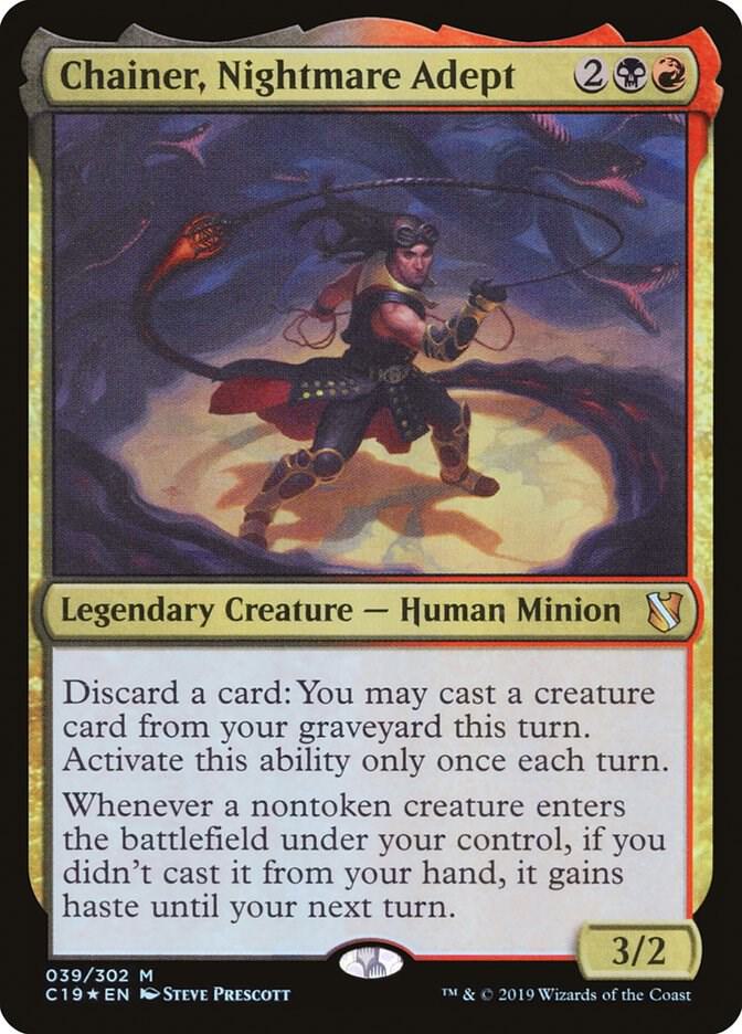 Chainer, Nightmare Adept (39) [Commander 2019]