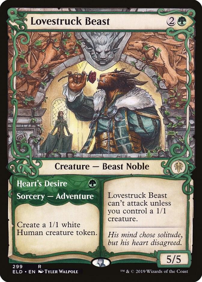 Lovestruck Beast (Showcase) (299) [Throne of Eldraine] [Showcase]