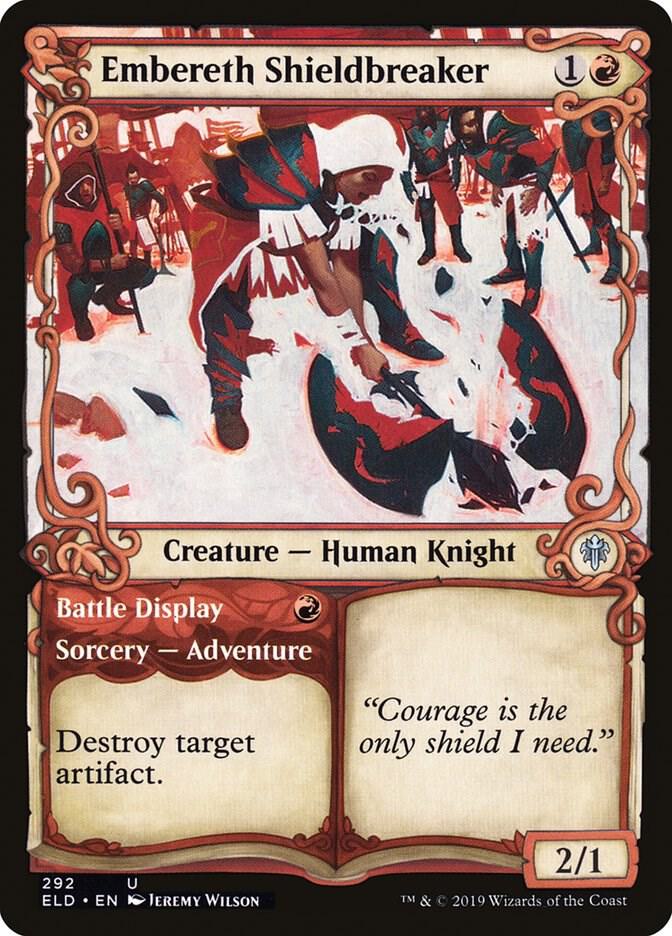 Embereth Shieldbreaker (Showcase) (292) [Throne of Eldraine] [Showcase]