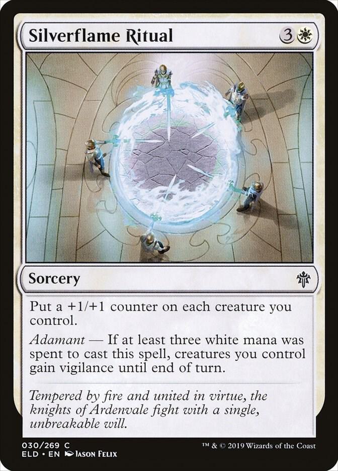 Silverflame Ritual (30) [Throne of Eldraine]