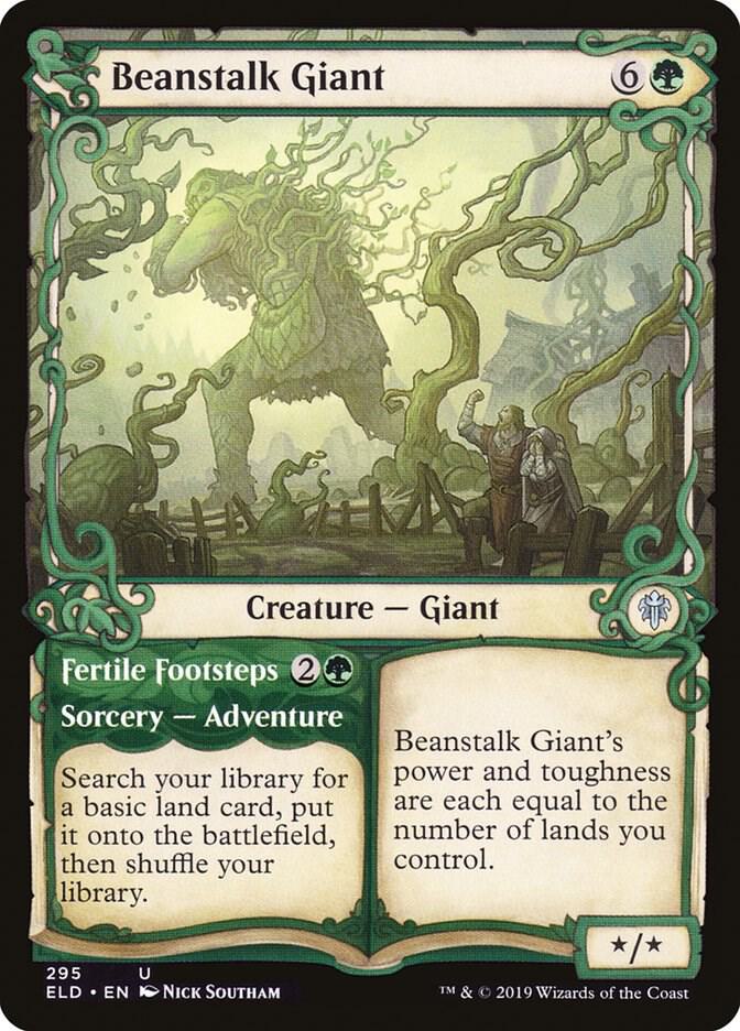 Beanstalk Giant (Showcase) (295) [Throne of Eldraine] [Showcase]