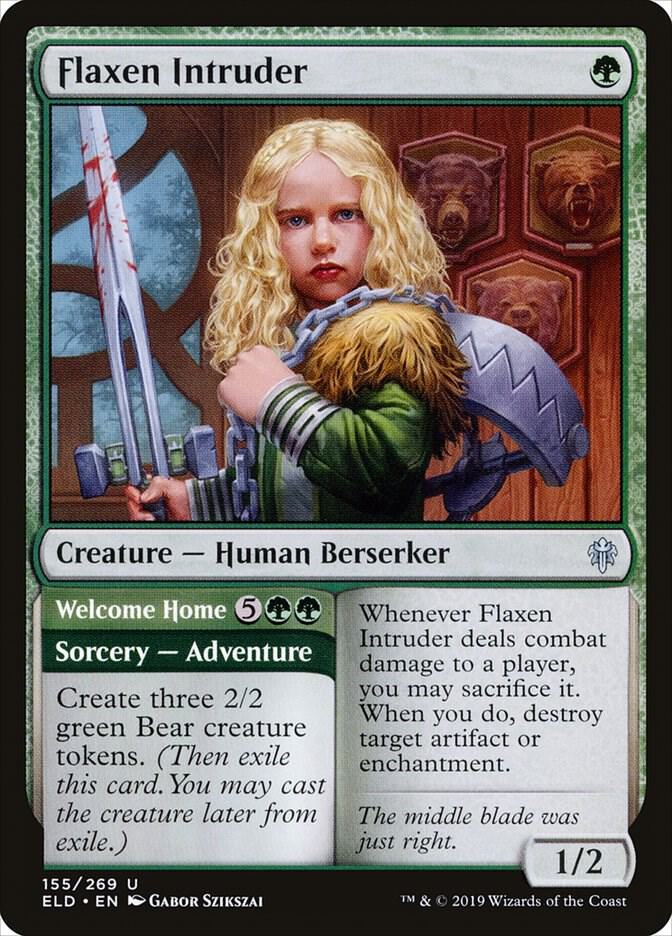 Flaxen Intruder (155) [Throne of Eldraine]