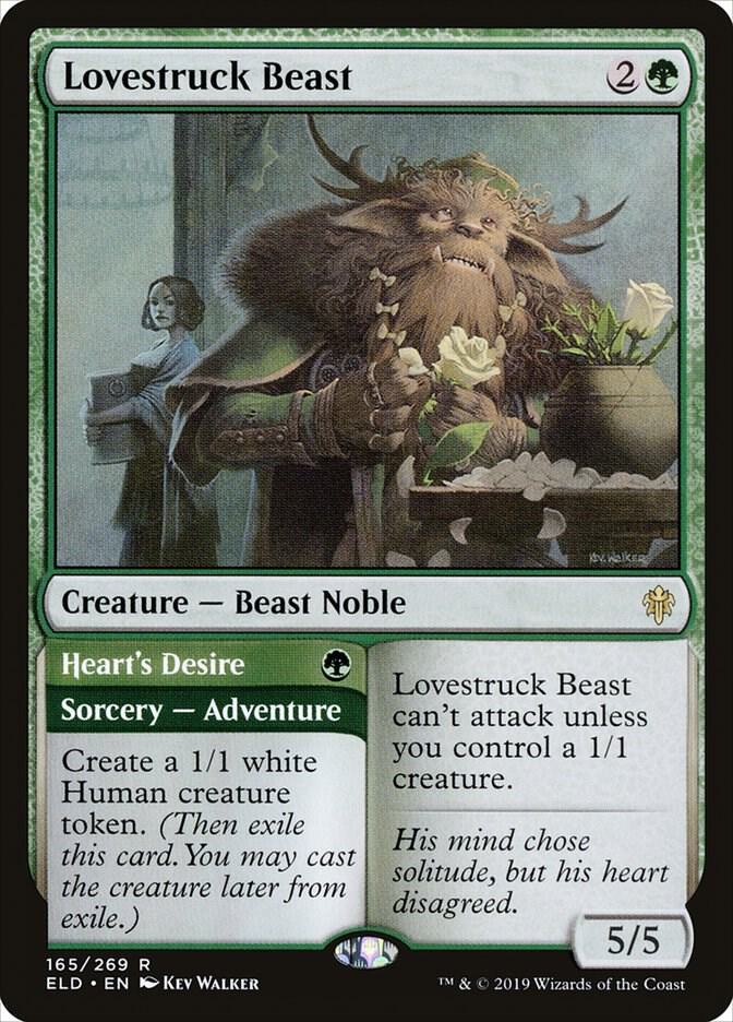 Lovestruck Beast (165) [Throne of Eldraine]