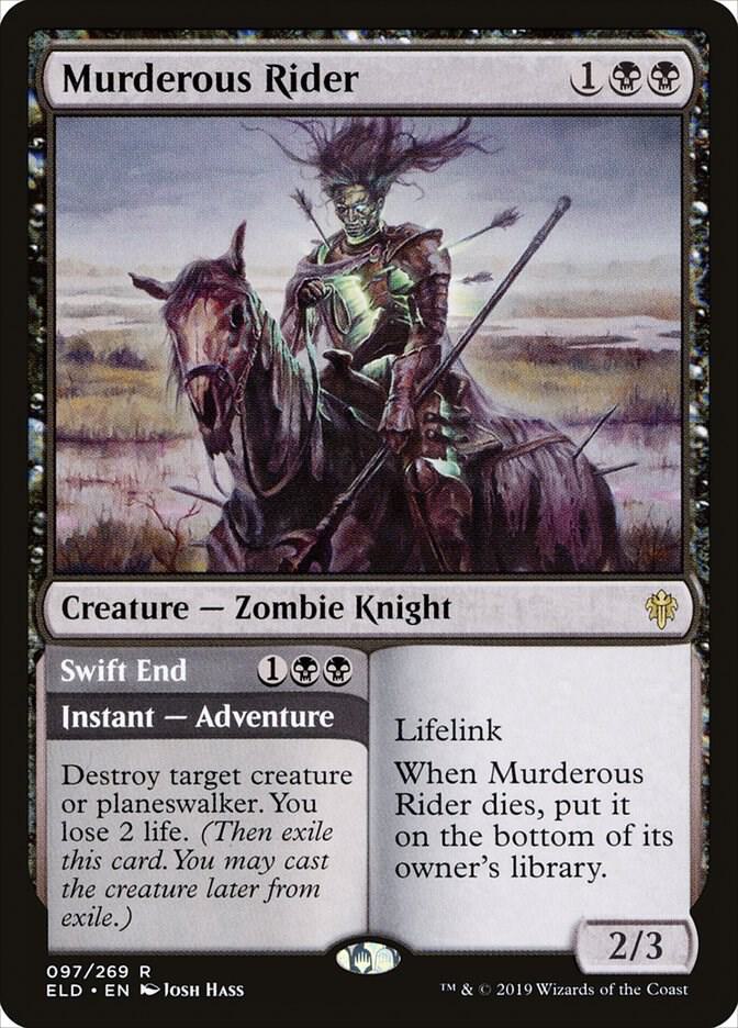 Murderous Rider (97) [Throne of Eldraine]
