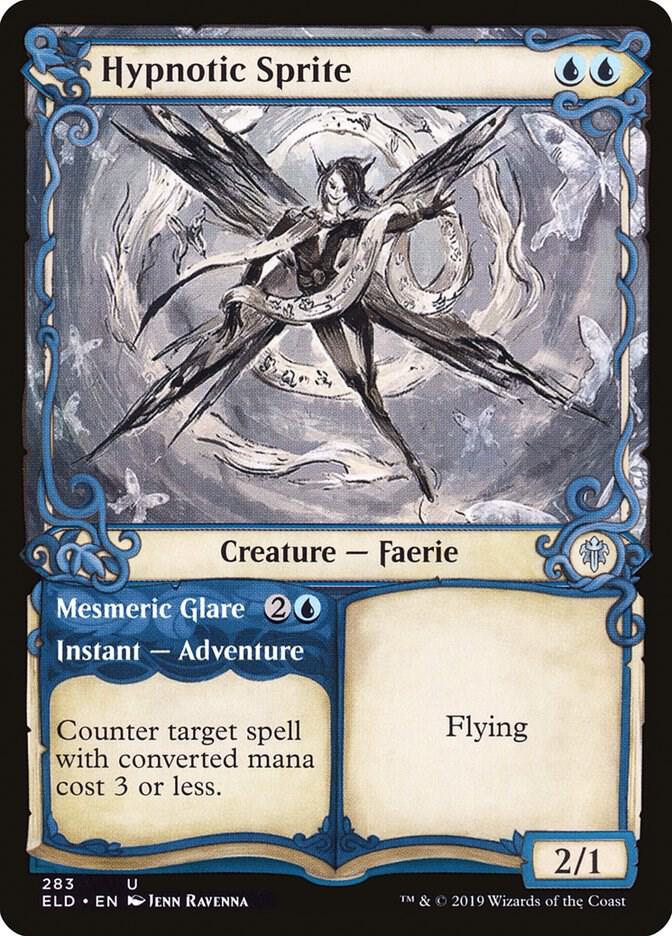 Hypnotic Sprite (Showcase) (283) [Throne of Eldraine] [Showcase]