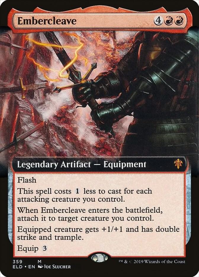 Embercleave (Extended Art) (359) [Throne of Eldraine] [Extended Art]