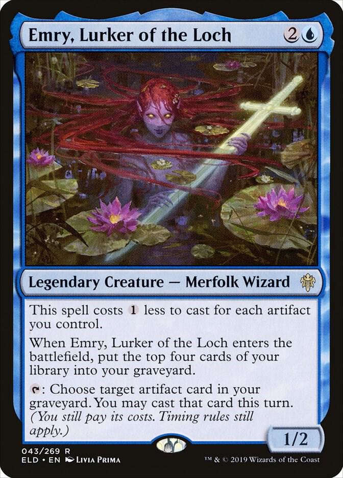 Emry, Lurker of the Loch (43) [Throne of Eldraine]