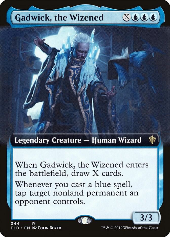 Gadwick, the Wizened (Extended Art) (344) [Throne of Eldraine] [Extended Art]